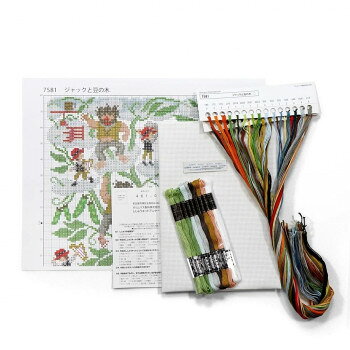 クロス・ステッチキット Nostalgic Story ジャックと豆の木 7581 【北海道・沖縄・離島配送不可】