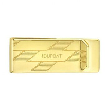 S.T. Dupont　エス・テー・デュポン マネークリップ クロム ゴールド 003542