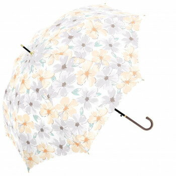 中谷 傘 エアリーフラワー グレージュ Natural Basic 長傘 715-068 【北海道・沖縄・離島配送不可】