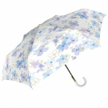 中谷 傘 UVフローラル折 オーキッドブルー Parasol 折傘 925-057 【北海道・沖縄・離島配送不可】