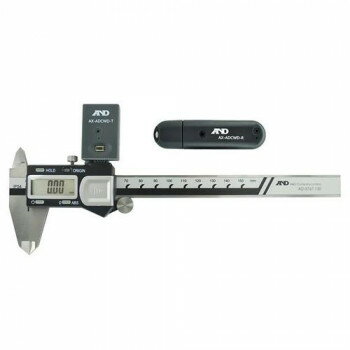 A＆D 防滴デジタルノギス通信セット ワイヤレス通信 送受信機付 AD5767150S 【北海道・沖縄・離島配送不可】