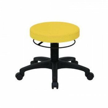 高田ベッド製作所 ケアースツール(キャスター付き) イエロー TB-849 【北海道・沖縄・離島配送不可】