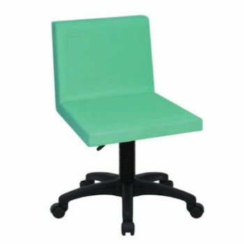 高田ベッド製作所 ホスピサライ 昇降機能付きチェアー (キャスター付き) ライトグリーン TB-497 【北海..