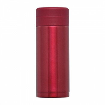 オミット スクリュー栓スリムマグボトル200ml(レッド) RH-1493 1024725 【北海道・沖縄・離島配送不可】