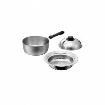 燕熟の技 ゆきひら鍋20cm＆のせるスチームプレート 18〜20cm用 EJSP-700 【北海道・沖縄・離島配送不可】