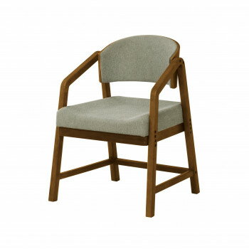 弘益(KOEKI) UTILITY シニアに優しい木製チェア ブラウン RSPDC1BR 【北海道・沖縄・離島配送不可】