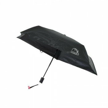 Umbrella - 三国 裏黒コーティング晴雨兼用自動開閉コンパクト折りたたみ傘 おでかけと猫 黒 S3517602 【北海道・沖縄・離島配送不可】