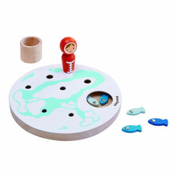 正規輸入品 プラントイ 木製玩具 アイスフィッシングゲーム 4630 【北海道・沖縄・離島配送不可】