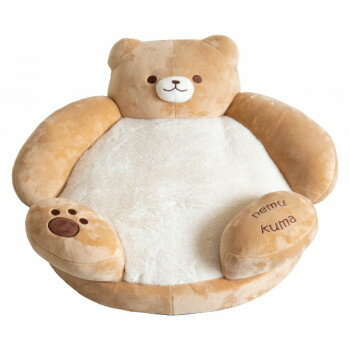 ペット用品 ペット用クッションベッド ねむくまベッド くま BED-KUMA01 【北海道・沖縄・離島配送不可】
