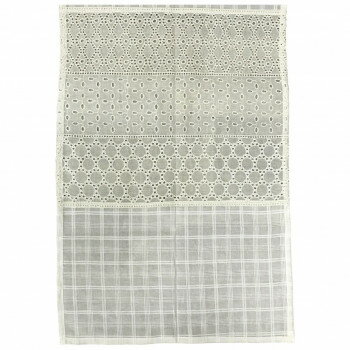 riz au lait リアレ　パッチワークのれん　02　IVORY　GRK1568 【北海道・沖縄・離島配送不可】