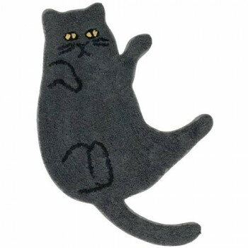 jou jou lier ジュジュリエ　cat　アクセントマット　02　KURO　GMT8653 【北海道・沖縄・離島配送不可】