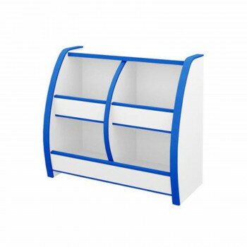 知育家具 EVAキッズシリーズ おもちゃばこ 幅65cm OB-65M　B・ブルー 【北海道・沖縄・離島配送不可】