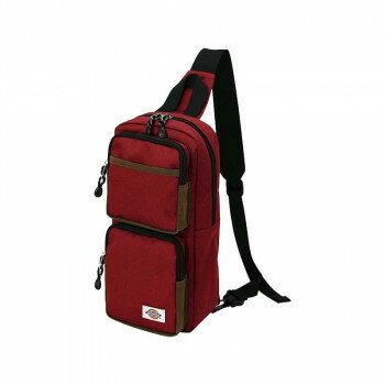 Dickies ワンショルダー 前2ポケット レッド 12-6599-30 【北海道・沖縄・離島配送不可】