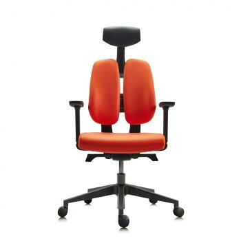 DUOREST(デュオレスト) 回転椅子 D100F ORANGE 【北海道・沖縄・離島配送不可】