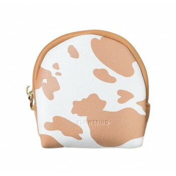 フラワーリング ミニバッグチャーム 豹柄×フラワー GPO0300-BR(ブラウン) 【北海道・沖縄・離島配送不可】