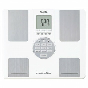TANITA タニタ 体組成計 インナースキャンVoice BC-202 ホワイト 【北海道・沖縄・離島配送不可】