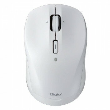 ナカバヤシ　高速スク小型BT静音3ボタンBlueLEDマウス/ホワイト　MUS-BKT163W 【北海道・沖縄・離島配送不可】