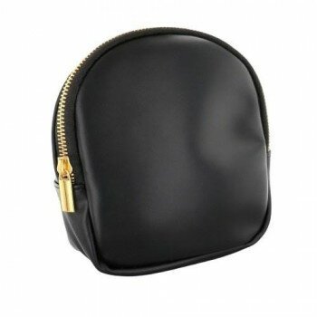 フラワーリング マチ付きポーチ(パッとる) シンプル GPO0321-BK(ブラック) 【北海道・沖縄・離島配送不可】