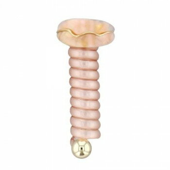 フラワーリング ポニーフック(コイルアップ) アセチパーツ HCF0195-PK(ピンク) 【北海道・沖縄・離島配送不可】