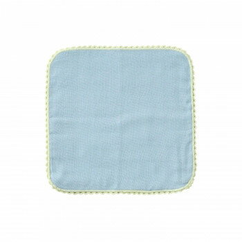 ちいさなハンカチ muji ブルー BL K60-15707 【北海道・沖縄・離島配送不可】