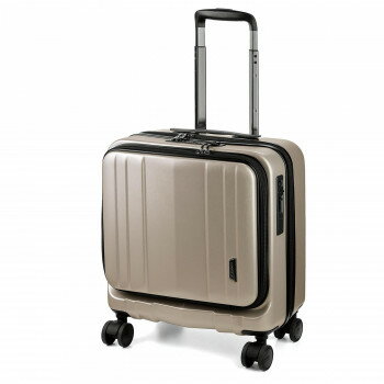 BAGGEX SILES キャリーケース 横型 シャンパンゴールド 05-5210-69 【北海道・沖縄・離島配送不可】
