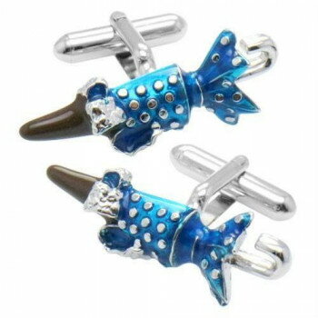 SWANK(スワンク) パラソルチョコのカフス(ブルー) C0126 【北海道・沖縄・離島配送不可】