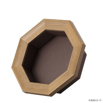 カザロ フレーム+紙BOX ロイヤル 八角 ウォールナット 36P005P0407 【沖縄配送不可】