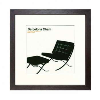 Modern Design Studio Barcelona Chair アートパネル ITY-14051 【北海道・沖縄・離島配送不可】