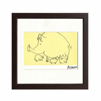 Picasso La Truie アートパネル ZPP-53125 【北海道・沖縄・離島配送不可】