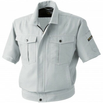 桑和 971 半袖ブルゾン 3Lサイズ グレー(7) Absolute GEAR 【北海道・沖縄・離島配送不可】