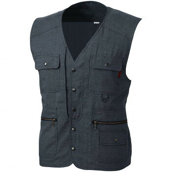 桑和 62016 ベスト LLサイズ チャコールグレー(23) 【北海道・沖縄・離島配送不可】