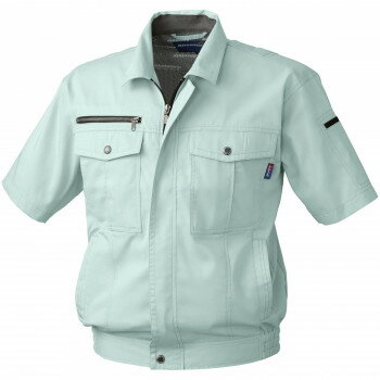 桑和 611 半袖ブルゾン SSサイズ モスグリーン(107) Absolute GEAR 【北海道・沖縄・離島配送不可】