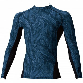 桑和 50620 長袖サポートシャツ Lサイズ ブッシュネイビー(406) G.GROUND 【北海道・沖縄・離島配送不可】