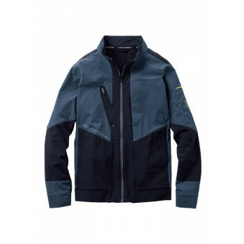 桑和 0328-00 長袖ブルゾン Sサイズ ブルーグレー(21) G.G. 【北海道・沖縄・離島配送不可】