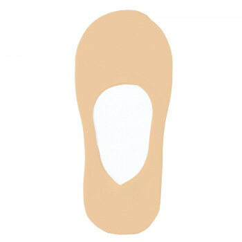 優しくフィット脱げにくいフットカバー ベージュ3足組