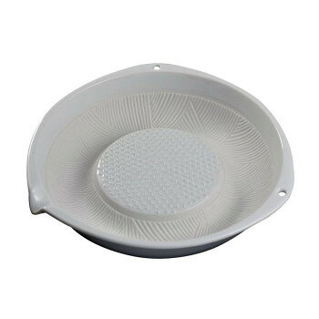 有田焼 2way おろし器 白 【沖縄配送不可】