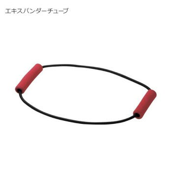 上腕筋から内転筋まで全身の筋力UPに最適です。使い方によって様々な筋肉を鍛えることができます。サイズ：本体:円周110cm、チューブ:Φ8mm、個装サイズ：13×20×2cm重量：個装重量：200g素材・材質：チューブ:天然ゴムグリップ:EVA発泡生産国：台湾