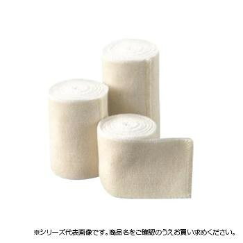 特殊糸加工・特殊織を施しゴム等を使用せず伸縮性を持たせた包帯です。綿100％で伸縮性を持たせているので、肌にくい込むような圧力がかかりません。屈曲部にもよくフィットし、固定等の処置に適した包帯です。洗濯、オートクレーブによる再生が可能です。サイズ：個装サイズ：11×16×6cm重量：個装重量：260g素材・材質：綿100％仕様：伸縮率:約2倍、1巻毎包装済み(フィルム包装)生産国：日本