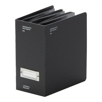 STOCK 240P名刺ファイル BK LSK06-150BK