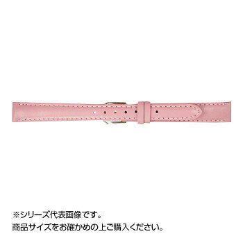 MIMOSA(ミモザ) 時計バンド ベビーカーフKC 13mm ピンク (美錠:金) CKC-P13