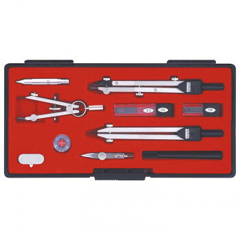 KD型製図器 SE 12品組B 1-730-7024