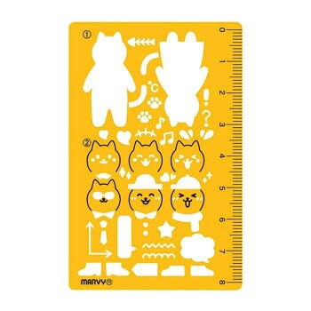 カードサイズテンプレート ネコ(Cat) 8822-833