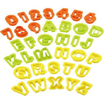 タイガークラウン クッキー抜アルファベット&数字 751