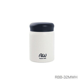 ステンレス製真空フードポット320ml RBB-32MWH・マットホワイト