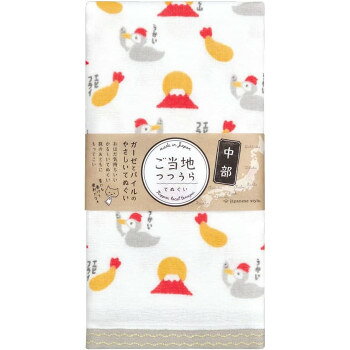 「ご当地つつうらうら てぬぐい」は日本のかわいいをちりばめた、ガーゼとパイルのやさしいてぬぐいです。かさばらないので旅行のおともに◎選んで、集めて、お土産にもぴったり。サイズ：約34×90cm、個装サイズ：23.1×12.4×1.9cm重量：個装重量：70g素材・材質：表:ガーゼ裏:パイル、綿100%ヘム部分:ジャカード生産国：日本