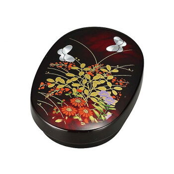 まえじゅう漆器 みやび野 小判小物入れ 1V-605