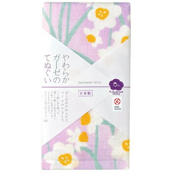 肌にやさしくて軽くて丈夫、使えば使うほどやわらかく変化する表ガーゼ・裏パイルのタオルです。通常のガーゼタオルより細い40番手単糸を使っているため、ガーゼというより、てぬぐいに近い感覚。裏面のパイル地は吸水性も高く、薄手で嵩張らないので普段使いにピッタリです。サイズ：約34×90cm、個装サイズ：13.5×30.0×3.0cm重量：約59g、個装重量：20g素材・材質：綿100%仕様：特長:(表)ガーゼ、(裏)パイル、プリント生産国：日本
