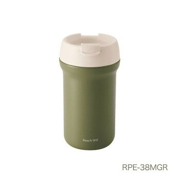ステンレス製CAFEダイレクトマグボトル 380ml モスグリーン RPE-38MGR
