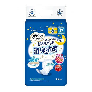 ＜＜ご注意下さい＞＞こちらの商品はメーカーよりお客様へ直接お届けの品になります。 当店での在庫はしておりません。在庫の有無はメーカー在庫のみになりますので、急な欠品や急に廃盤になる可能性がございます。こちらの商品の配送について○北海道・沖縄・離島につきましては、配送不可となりますので予めご了承お願いします。こちらの商品の包装(ラッピング)について○上記の理由(メーカーより直送)により包装はできませんので予めご了承お願いします。こちらの商品の不具合について○お届けしましたこちらの商品に不具合があった場合、商品到着日より1週間以内に当店にご連絡ください。メーカーが直接対応させて頂きます。○お客様がご自身で修理された場合、費用の負担は致しかねますので予めご了承下さい。座れる方・寝て過ごす時間が長い方におすすめです。尿・汗・便臭をやわらげる抗菌効果のある超強力消臭シートを採用しているので、気になるニオイも瞬間消臭。大人用紙おむつ初の立体さらっふわっ快適シート+前面通気性でムレにくく、お肌にやさしい介護おむつです。股下にぴったりフィットしするので尿もれしにくい。サイズ：幅235×高さ320×奥行165mm　パッド:30×57cm、個装サイズ：38.2×25.6×16.8cm重量：1730g、個装重量：1750g素材・材質：表面材:ポリオレフィン系不織布吸水材:綿状パルプ:吸収紙:高分子吸水材防水材:ポリエチレンフィルム伸縮材:ポリウレタン結合材:ホットメルト粘着剤仕様：男女兼用吸収回数の目安:排尿約6回分生産国：中国