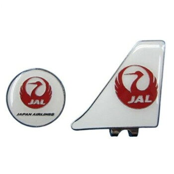 ゴルフマーカー JAL ホワイト MZ349